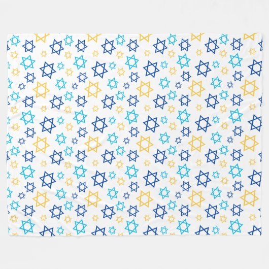 Star von David Fleece Blanket (Vorderseite (Horizontal))