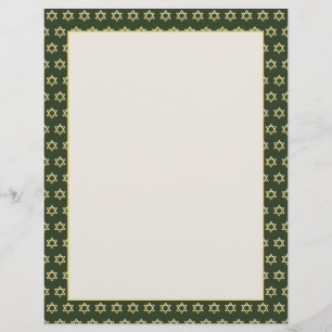 Star von David Green und Gold Flyer