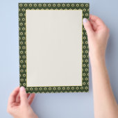 Star von David Green und Gold Flyer (Hand)