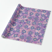 Star von David Hanukkah Geschenkpapier (Ungerollt)
