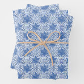 Star von David Hanukkah Geschenkpapier Set (Beispiel)