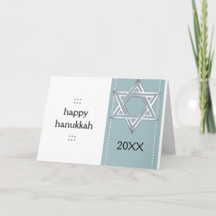 Star von David Hanukkah Grußkarten Feiertagskarte