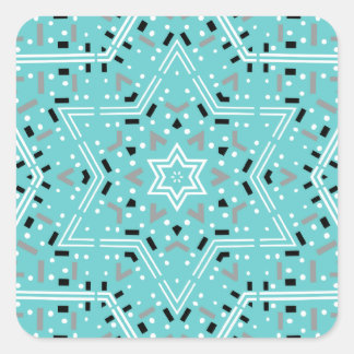 Star von David Hanukkah Stickers