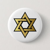 Star von David Jewish Button (Vorderseite)