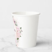 Star von David Jewish Girl Baby mit der Bezeichnun Pappbecher (Links)