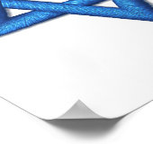 Star von David Jewish Poster (Ecke)