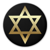 Star von David Keramik Knob Keramikknauf (Vorderseite)