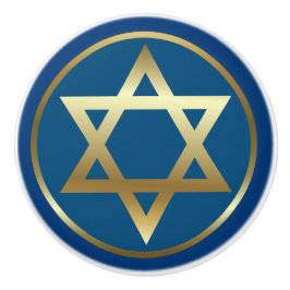 Star von David Keramik Knob Keramikknauf