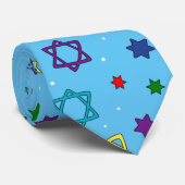 Star von David Krawatte - Light Blue (Gerollt)
