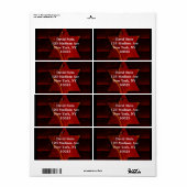 Star von David Labels (Vorne)