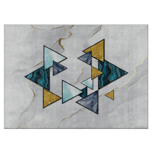 Star von David - Magen David Schneidebrett (Vorderseite)