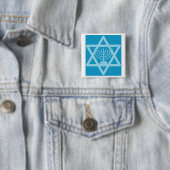 Star von David Menorah Button (Beispiel)