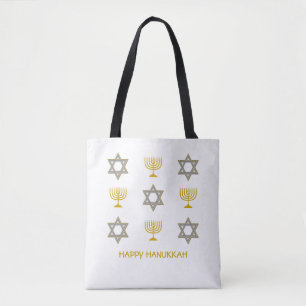 Star von David Menorah HANUKKAH Tasche