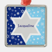 Star von David Ornament (Vorne)