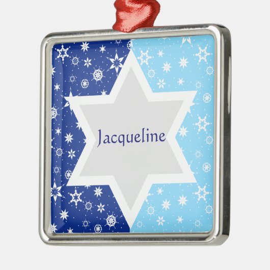 Star von David Ornament (Links)