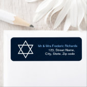 Star von David Pattern Bar Mitzvah (Insitu)