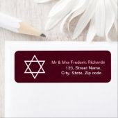 Star von David Pattern Bat Mitzvah (Insitu)