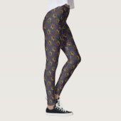 Star von David Pattern Leggings (Rechts)