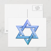 Star von David Postcards Postkarte (Vorne/Hinten)
