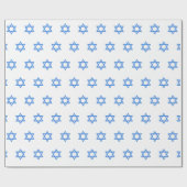 Star von David Print Geschenkpapier (Flach)