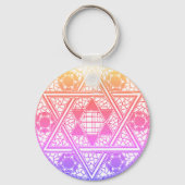 Star von David Schlüsselanhänger (Vorderseite)