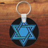 Star von David Schlüsselanhänger (Vorderseite)