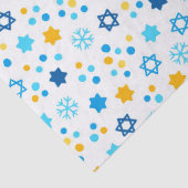 Star von David Snowflakes Seidenpapier (Detail)