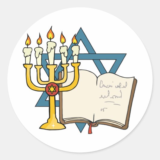 Star von David Stickers (Vorderseite)