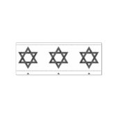 Star von David Thunder_Covet Gummistempel (Stempel)