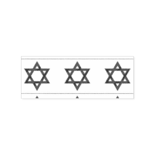 Star von David Thunder_Covet Gummistempel (Prägung)