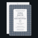 Star von David Tiles Custom Bar Mitzvah B'nai Bat Einladung<br><div class="desc">Perfekte Karte, um eine Bar mitzvah, Fledermausmitzvah oder andere jüdische Feier anzukündigen! Handgemachte Kunst für Sie! Vollständig anpassbar! Klicken Sie auf "Personalisieren" oben, um den Text zu bearbeiten. Klicken Sie auf "Bearbeiten mit dem Design-Tool", um die Schriftart, Farben und Platzierungen anzupassen und das Design auf der Rückseite zu löschen, wenn...</div>