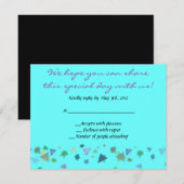 Star von David Wedding Einladung Bar Mitzvah Reply (Vorne/Hinten)
