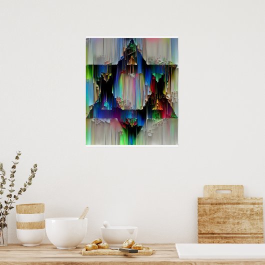Star von David Weeping Poster (Küche)
