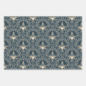 Star von Wonder Mandala Krippe Art Deco Scallops Geschenkpapier Set (Vorderseite)