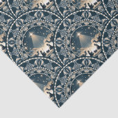 Star von Wonder Mandala Krippe Art Deco Scallops Seidenpapier (Detail)