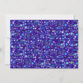 STAR WALL Bar Bat Mitzvah Einladung (Rückseite)