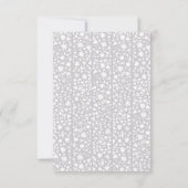 STAR WALL Jüdische Hochzeitsempfangskarte Party Einladung (Rückseite)