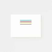 Star Wars Lightsaber Minimale Gestaltung Post-it Klebezettel (Vorderseite)