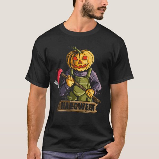 Star Wars Trick oder Treat Halloween-Silhouette T-Shirt (Vorderseite)