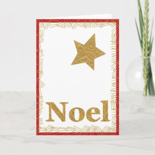 Star Weihnachten Weihnachtskarte