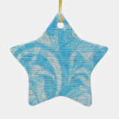 STAR Weihnachtsbaum Keramikornament (Hinten)