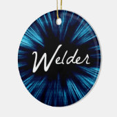 Star Welder Keramik Ornament (Links)