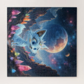 Star Whisper Fox – Keeper of Crystal Light.  Puzzle (Horizontal)