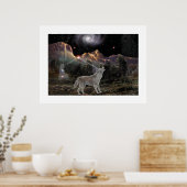 Star Wolf Poster (Küche)