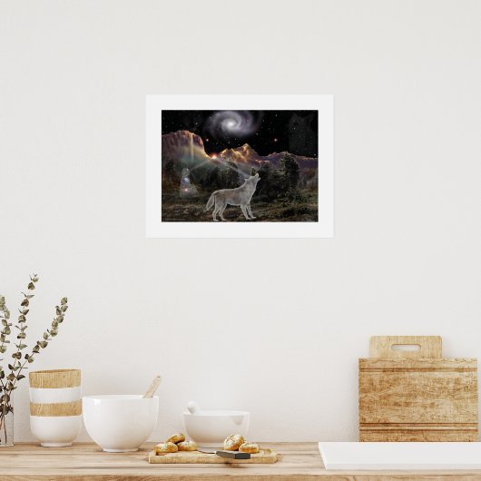 Star Wolf Poster (Küche)