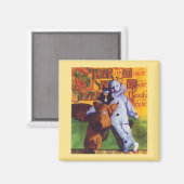 STAR WONDER Square Magnet / Gold (Vorderseite/Rückseite)