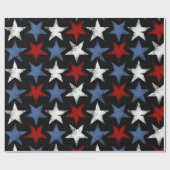 Star Wrapping Papier Geschenkpapier (Flach)