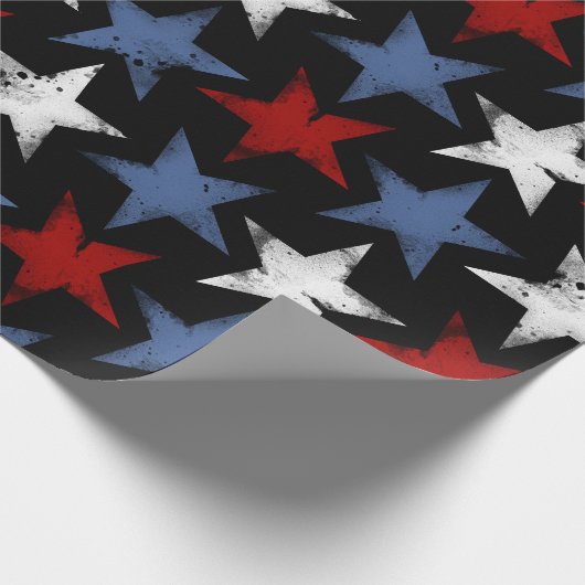 Star Wrapping Papier Geschenkpapier (Ecke)