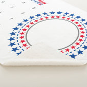 Star Wreath Baby Milestone Foto Sherpa Blanka Sherpadecke (3/4)