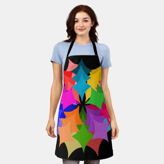 Star Wreath Schürze (Getragen)